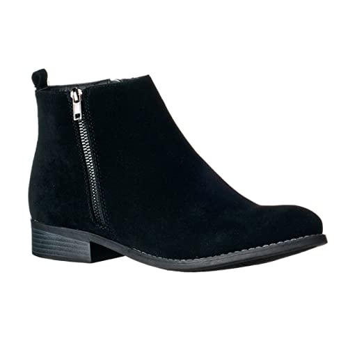 Flat Ankle Boots: Amazon.c