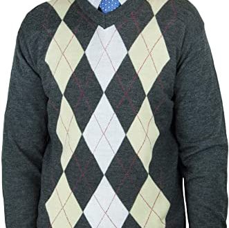 Blue Ocean Argyle Sweater at Amazon Men's Clothing store: Sweater .