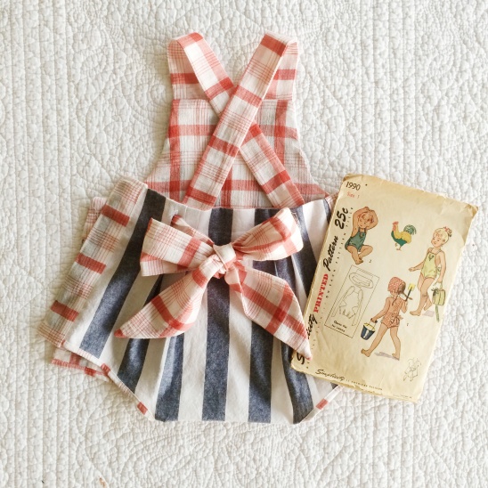 Vintage Baby Romper by Esther | Project | Sewing / Kids & Baby .
