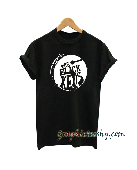 black keys rock band tee shirt for adult men and women. It feels so