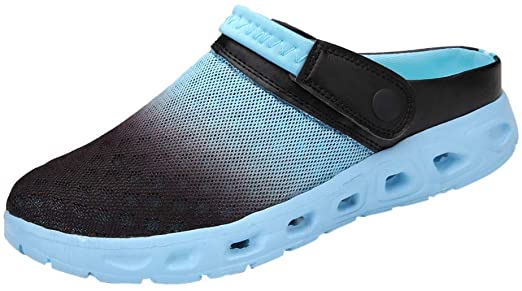 Amazon.com: Lefthigh Men's Gradient Holes Beach Shoes, Feet Cover .
