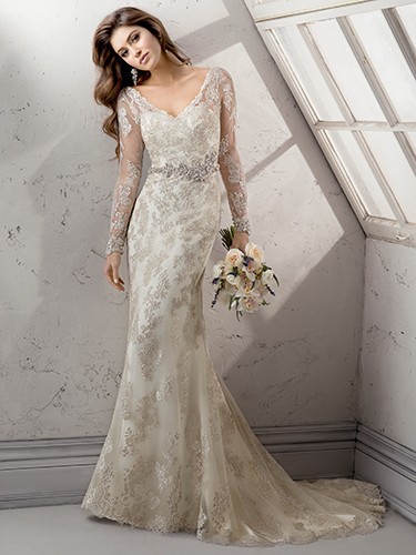 What is the most beautiful SHEATH wedding dress you've ever see