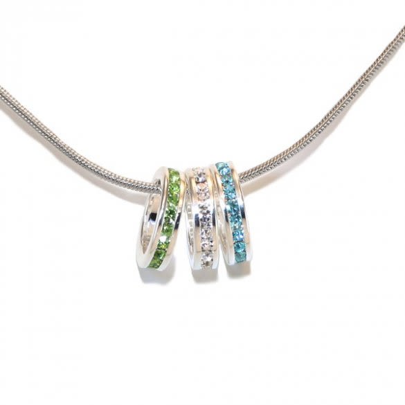 Custom Birthstone Necklaces | Personalized Birthstone Charm Neckla