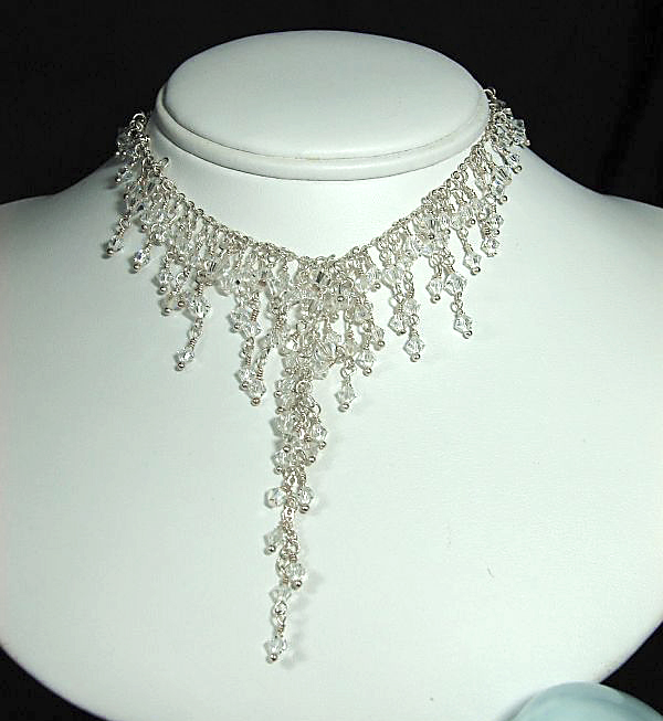 Arabella Crystal Bridal Necklace | Crystal Bridal Jewel