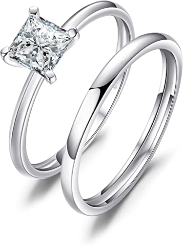 Amazon.com: JewelryPalace Wedding Rings Wedding Bands Solitaire .