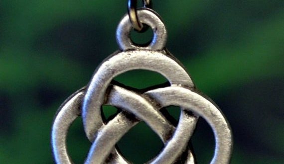 Celtic Eternity Knot Necklace Celtic Jewelry Handcrafted in | Et