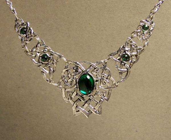 Celtic Knot Articulated Necklace: Celtic Jewelry: FairyGlen.c