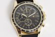 Spirit design mens chronograph watch with black strap | AS