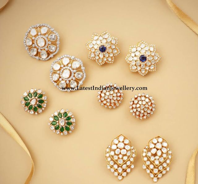 Cocktail Earrings from Talwar | Gold earrings for women, Earrings .