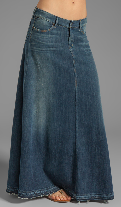 Citizens of Humanity Jeans Anja Maxi Skirt in Dizzy | REVOL