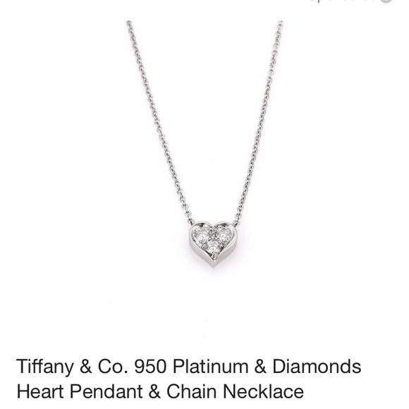 Tiffany & Co. Jewelry | Tiffany Co Diamond Heart Necklace | Poshma