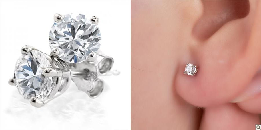 How To Choose The Perfect Diamond Stud Earrings - Dazzling Ro