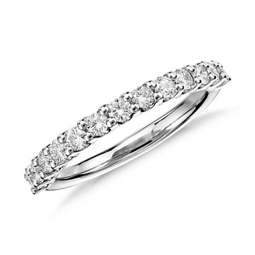 Luna Diamond Wedding Ring in Platinum (1/2 ct. tw.) | Blue Ni