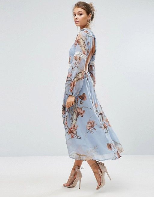 15 Fabulous Pastel & Print Dresses for Summer Wedding Guests .