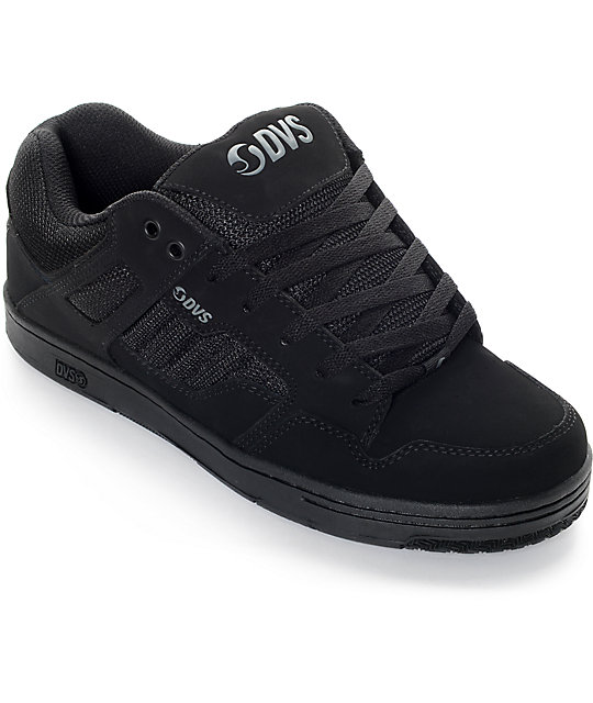 DVS Enduro 125 Black Nubuck Skate Shoes | Zumi