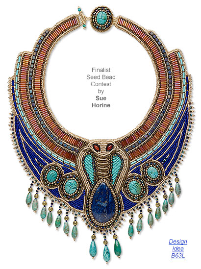 Jewelry Making Article - Style Snapshot: Egyptian Jewelry .