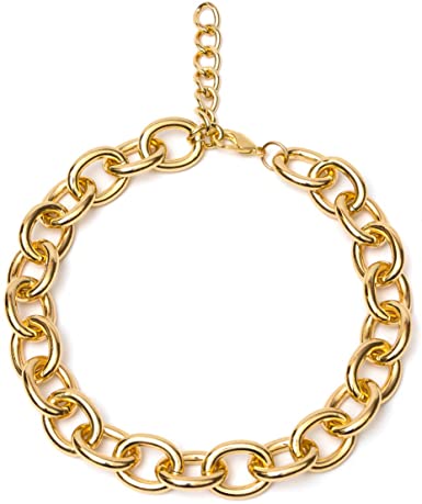 Amazon.com: Chunky Chain Necklace - Chunky Gold Necklace Thick .