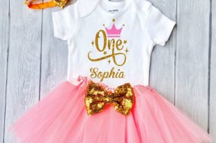 Baby Girl 1st birthday outfit First Birthday Girl Outfit 1st | Et
