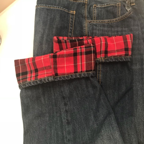 Jeans | Mens Flannel Lined | Poshma