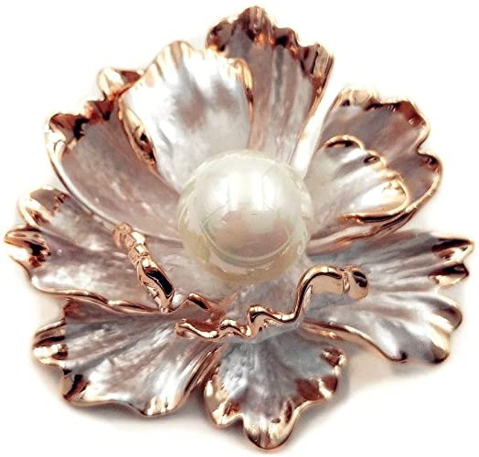 Amazon.com: DREAMLANDSALES Designer Antique Pink Shell Flower .