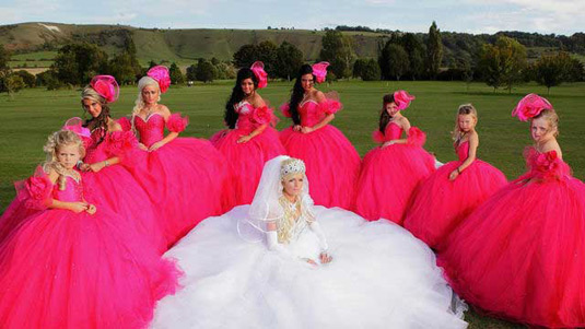 11 Tackiest Dresses from 'My Big Fat Gypsy Wedding' | RealCle