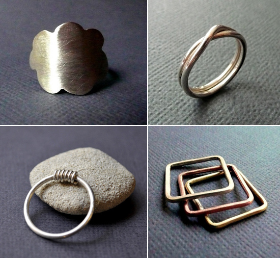 handmade rings - Image Polka Dot Bri