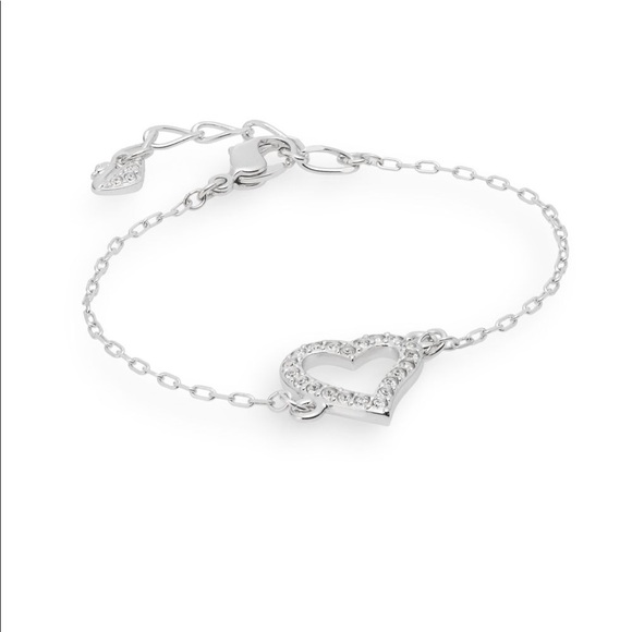 Swarovski Jewelry | Bogo Authentic Heart Bracelet | Poshma