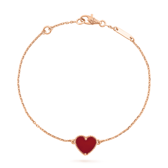 Sweet Alhambra heart bracelet - VCARN59L00- Van Cleef & Arpe