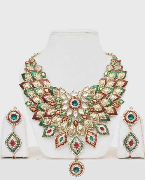 Indian Fashion Jewelry Floral Design : Online Shopping, - Shop for .