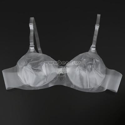 Women Transparent Clear Bra Invisible Bra Push Up Bra Backless .