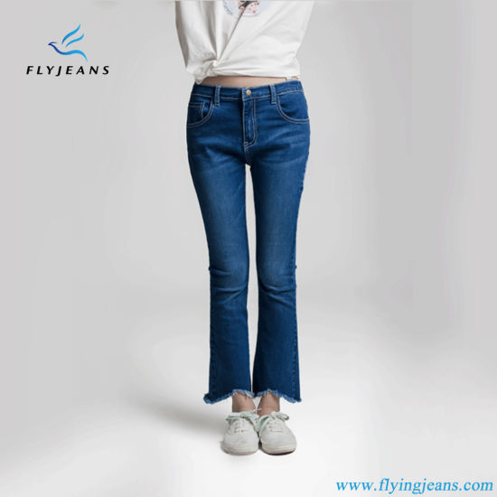 China New Style Slim Stretch Denim Jeans for Girls by Fly Jeans .