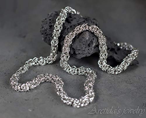 Amazon.com: Mens necklace Sterling silver necklace for men Men .