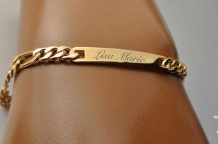 Personalized Gold Bracelet Delicate Ladies Bracelet | Et
