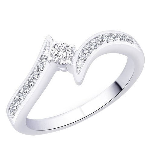 Female Modern Micro Silver Ladies Ring, 3.500 G,M, Size: Free, Rs .