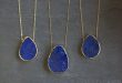 Gold Lapis Lazuli Necklace / Lapis Lazuli Necklace / Blue | Et