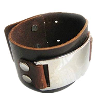 Popular Leather Cuff Bracelet For Men - Father of Trust Desig