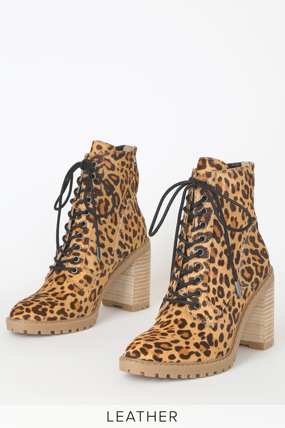 Dolce Vita Norma - Leopard Print Boots - Calf Hair Boo