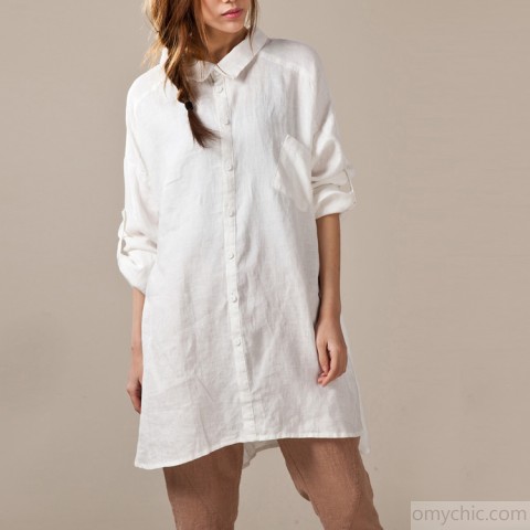 White linen shirts long sleeve oversize womens linen dresses plus .