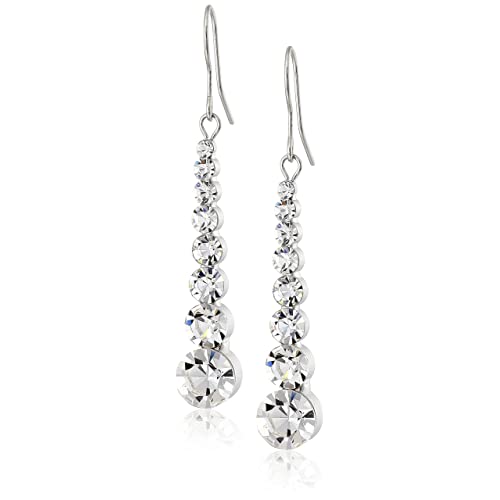 Long Diamond Earrings: Amazon.c