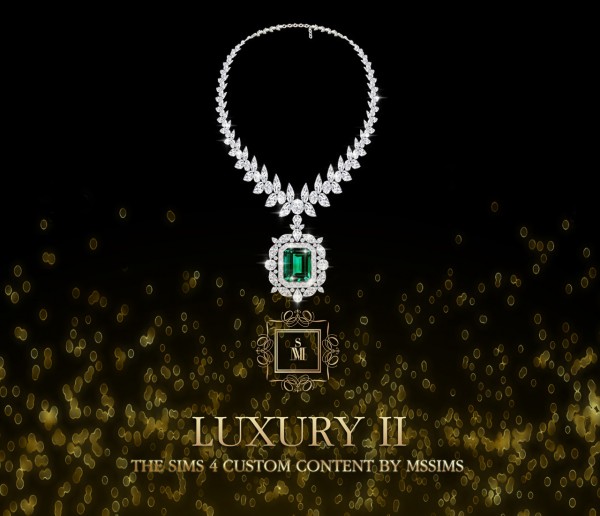 MSSIMS: Luxury jewelry 2 • Sims 4 Downloa
