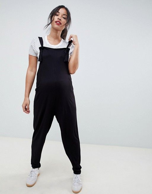 ASOS DESIGN Maternity overall jumpsuit in jersey | ASOS .
