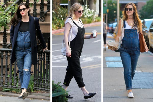 The Unbearable Cuteness of Maternity Overalls - The New York Tim