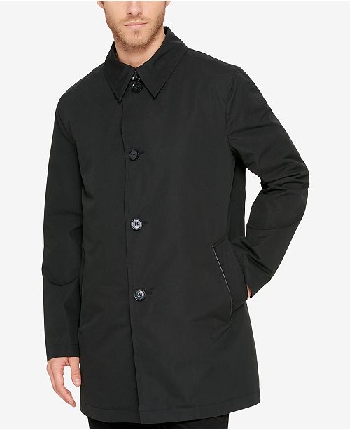 Cole Haan Men's Car Coat With Removable Liner & Reviews - Coats .