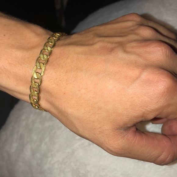 Accessories | Mens Gold Bracelet | Poshma