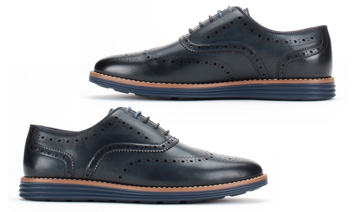 Up To 62% Off on Men's Wingtip Oxford Shoes | Groupon Goo