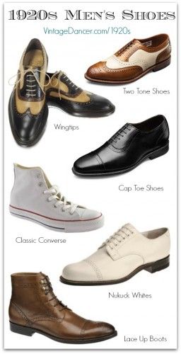 1920s Style Mens Shoes | 1920s shoes, 1920s mens shoes, 1920s m
