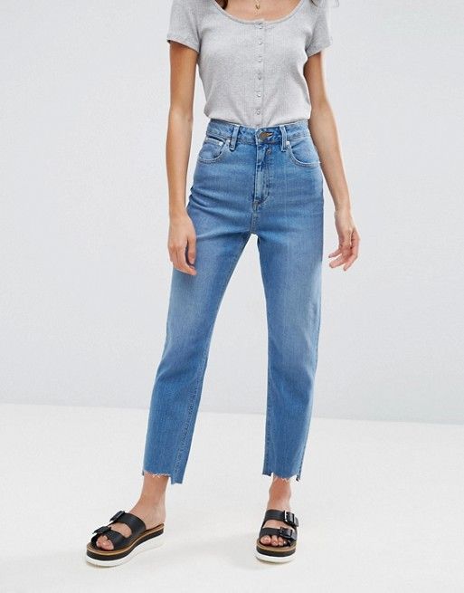 ASOS DESIGN | ASOS DESIGN Farleigh high waist slim mom jeans in .