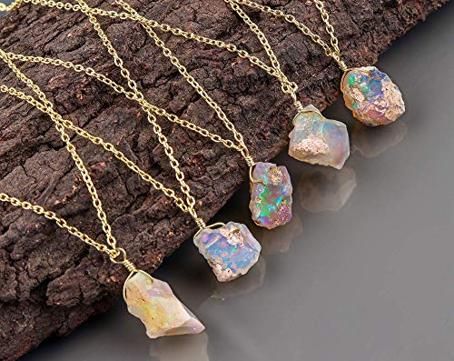 Amazon.com: JaguarBeads Best buy Raw Opal Crystal Handmade .