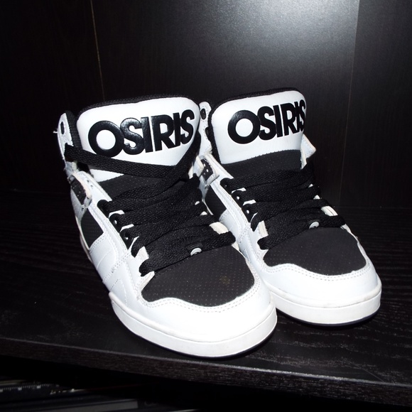 Osiris Shoes | Black White Sneakers | Poshma