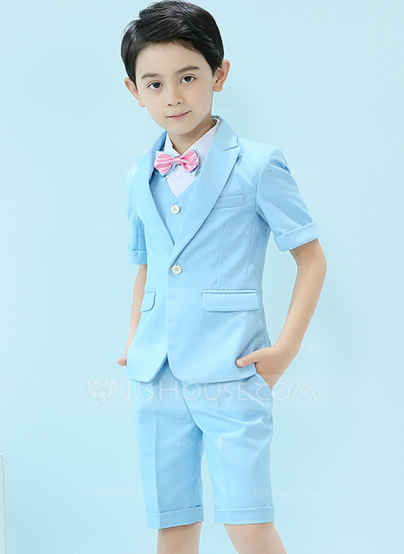 Boys 5 Pieces Cute Ring Bearer Suits /Page Boy Suits With Jacket .